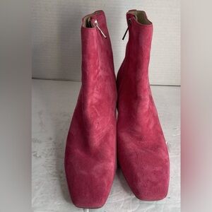Sam Edelman Women's Dusty Rose Pink Ankle Boots